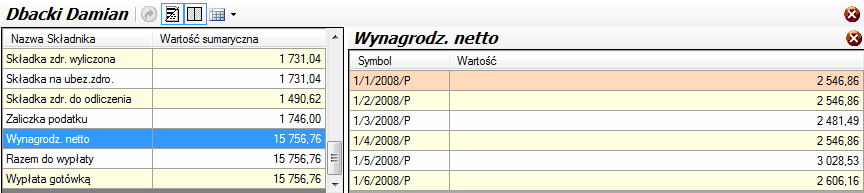 Listy zbiorcze_podokna_Zawartosci
